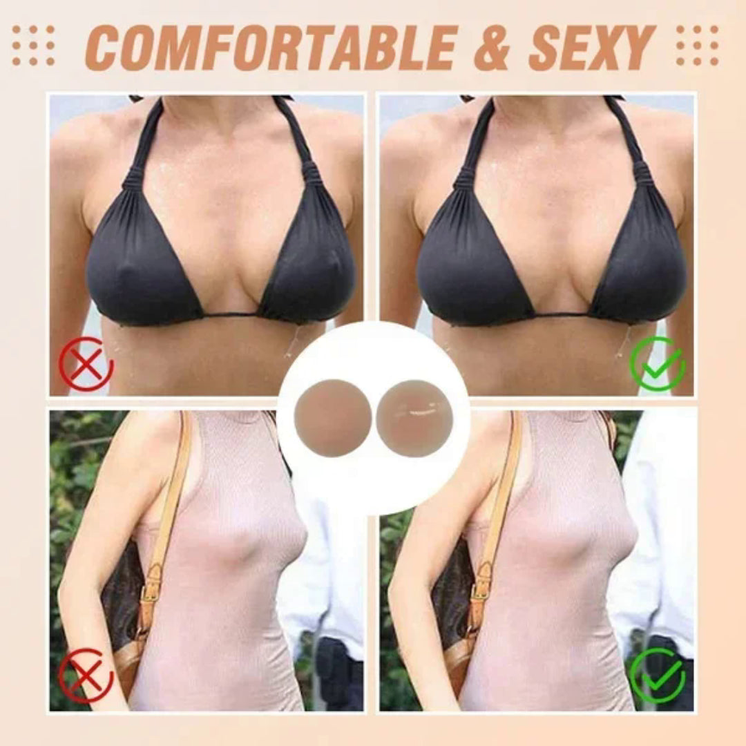 🏆80% off last day🏆 Go Braless! Seamless AFZ Covers (Latex-free and 100% Medical Silicone)